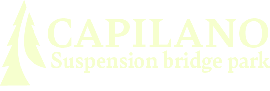 Logo of the Capilano suspension bridge park